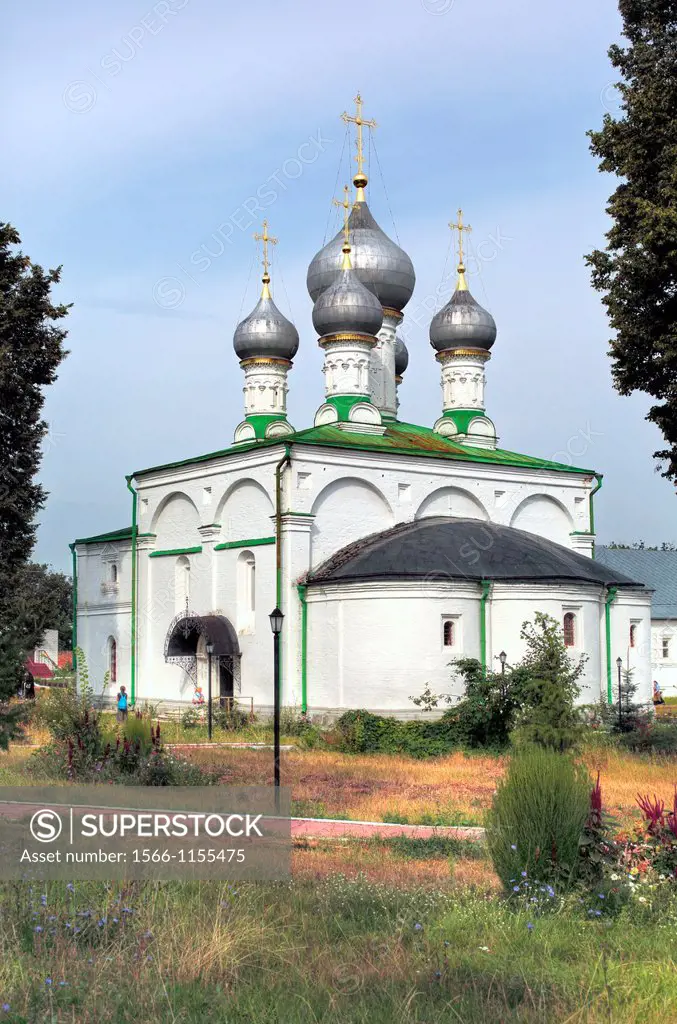 Cathedral of Nativity of Holy Virgin 16th century, Solotcha monastery, Ryazan region, Russia