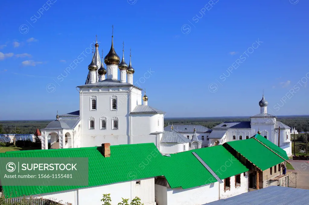 Holy Trinity cathedral 1681, St  Nicholas monastery, Gorokhovets, Vladimir region, Russia