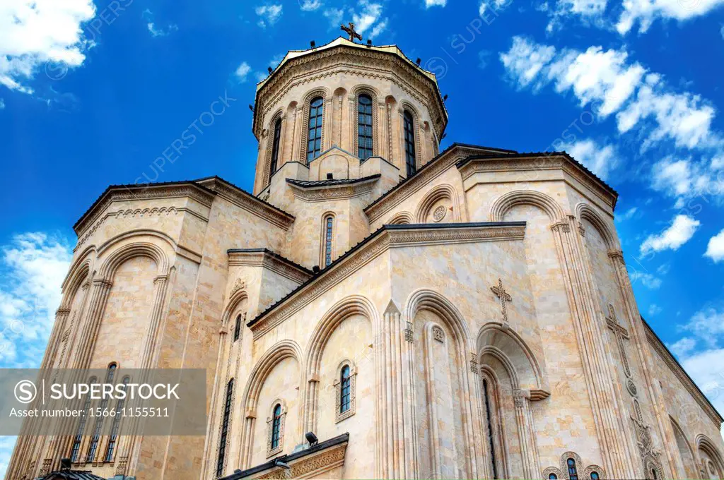 Tsminda Sameba Trinity cathedral, Tbilisi, Georgia