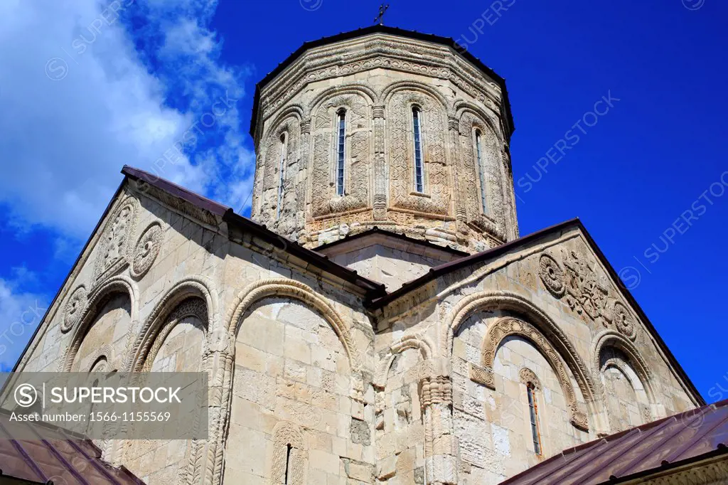 Nikortsminda Cathedral 11th century, Nikortsminda, Racha, Georgia