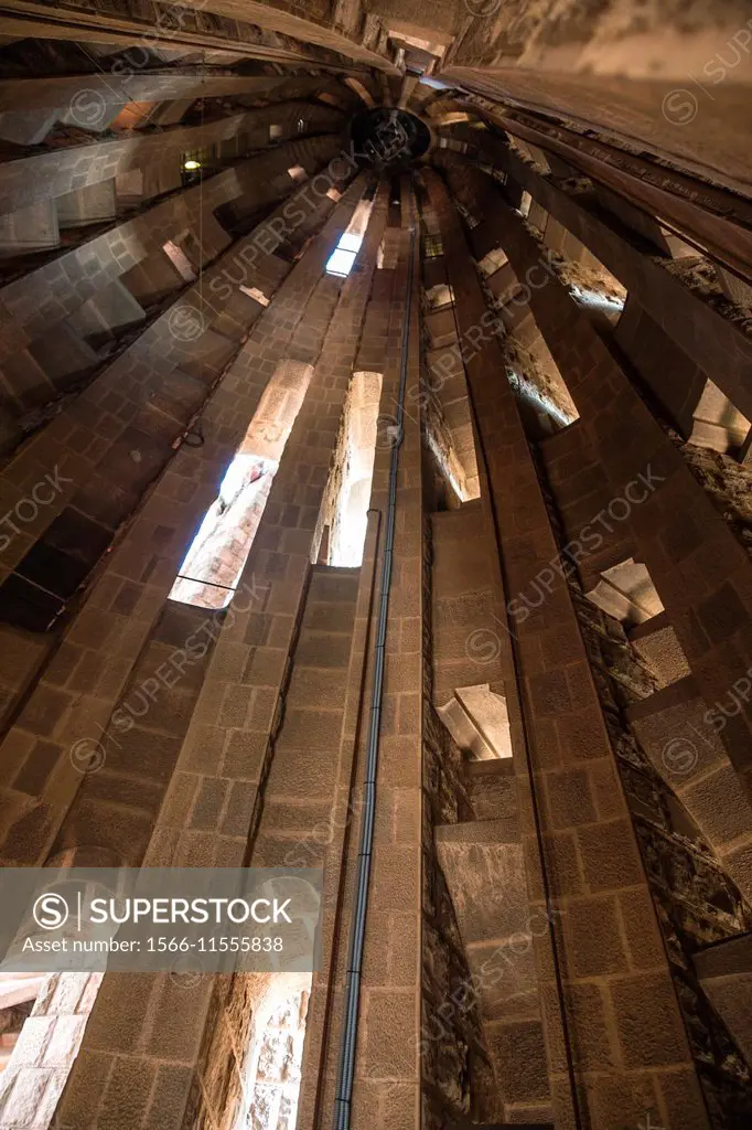 Sagrada Familia Temple. Barcelona, Spain.