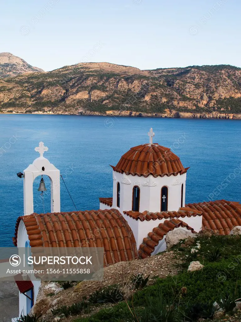 Orthodox church in Karpathos island.