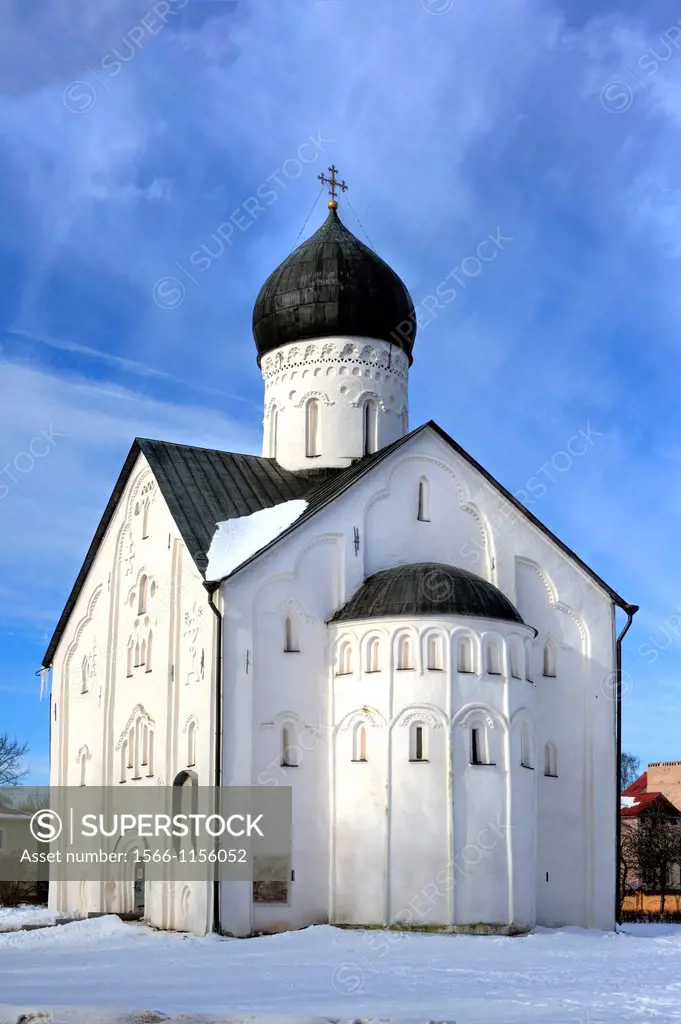Church of the Transfiguration on Ilyina street 1374, Veliky Novgorod, Novgorod region, Russia