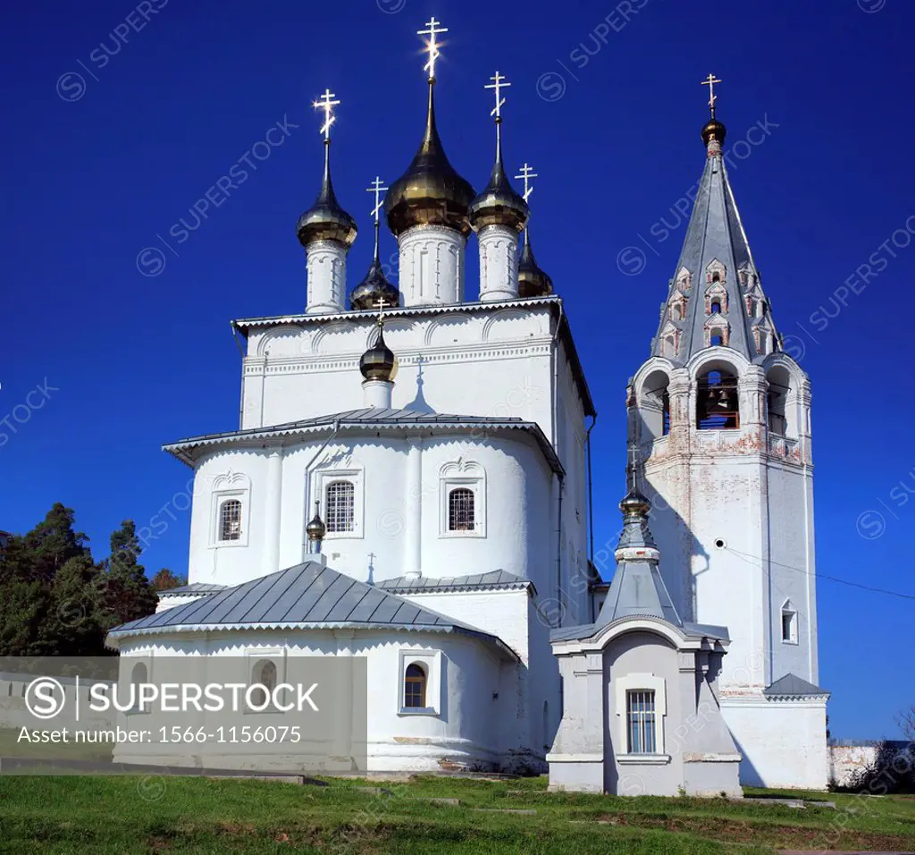 Holy Trinity cathedral 1681, St  Nicholas monastery, Gorokhovets, Vladimir region, Russia