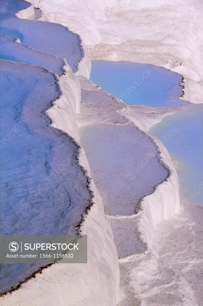 Turkey- PAMUKKALE, meaning ´cotton castle´ in Turkish, is a natural site in Denizli Province in southwestern Turkey  The city contains hot springs and...
