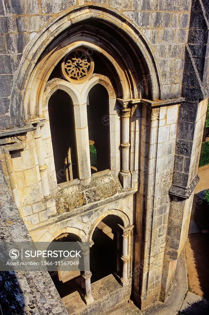 The Alcobaça Monastery, XIIIth century. Alcobaça, Portugal