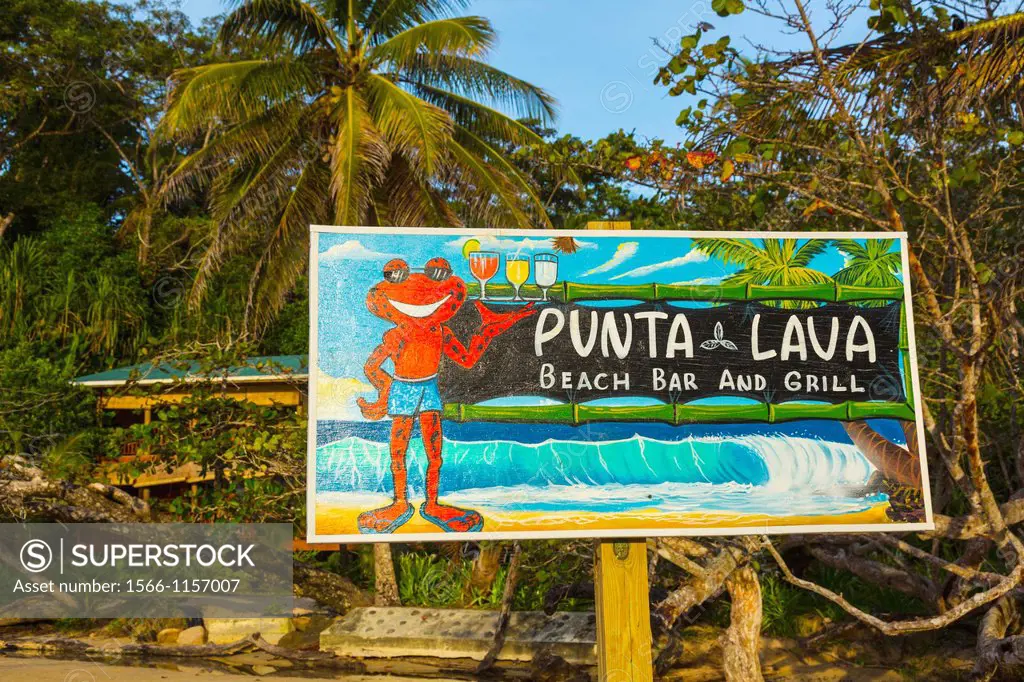 Lava Point, Bastimentos Island, Bocas del Toro Archipelago, Bocas del Toro Province, Panama, Central America, America