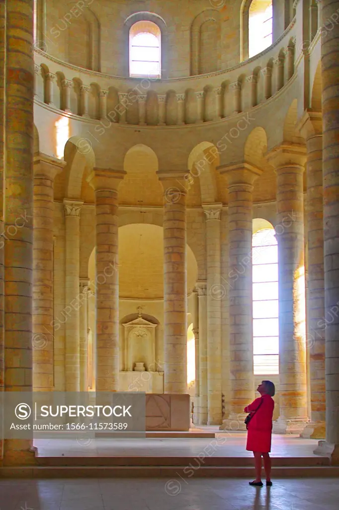 France, Anjou, church of the Royal Abbey of Fontevraud.
