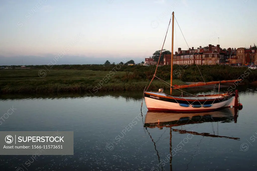 The harbour, Blakeney, Norfolk.