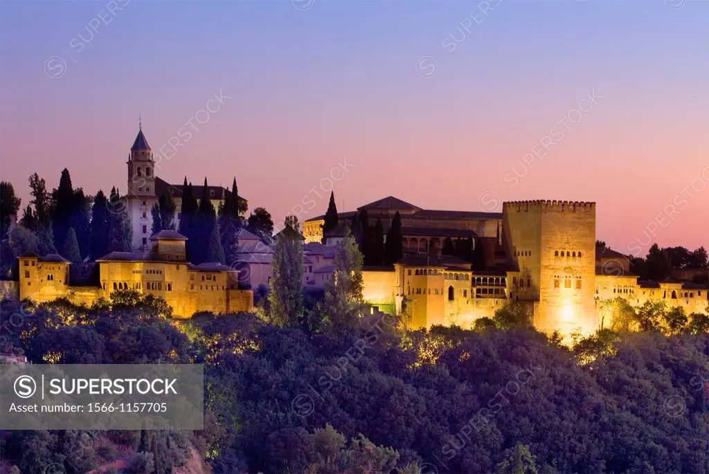 Alhambra,Granada Andalusia, Spain