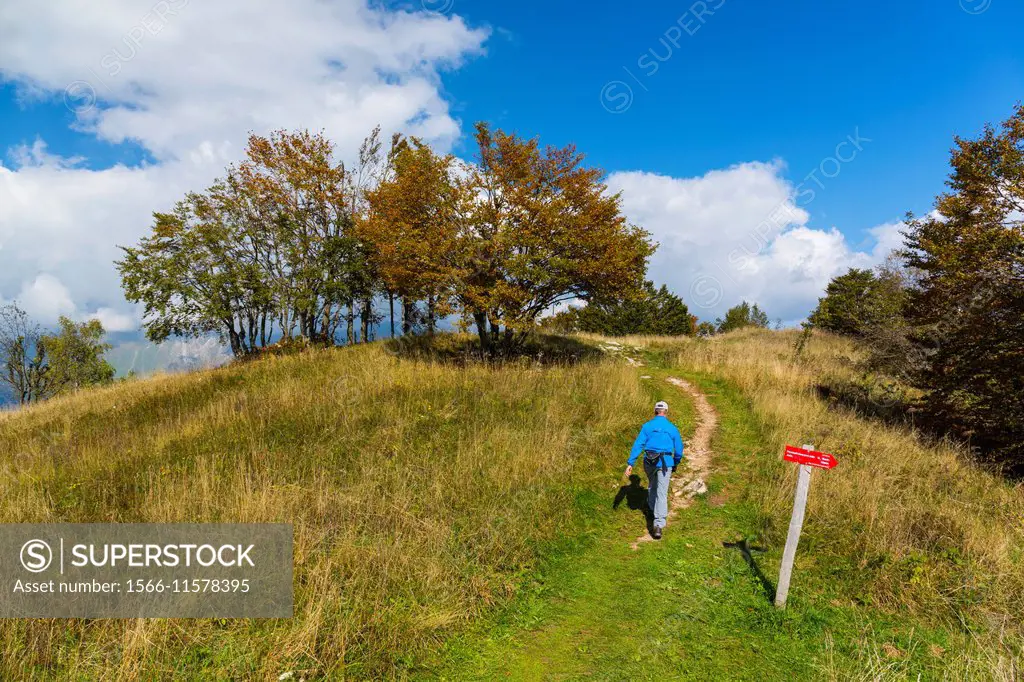The Walk of Peace, 1st World War, Soca Valley, Julian Alps, Municipality of Tolmin, Slovenia, Europe.
