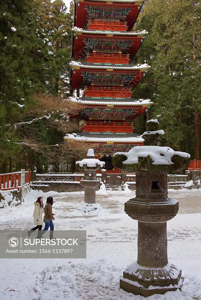 Toshogu Five-Storied Pagoda, Nikko,Japan