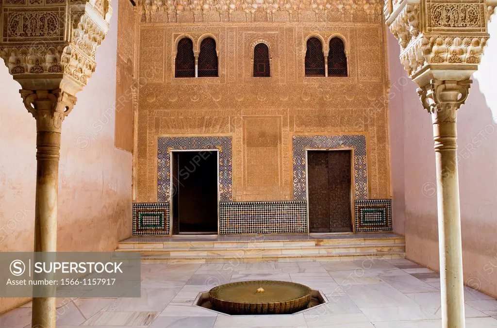 `Cuarto Dorado´,gold room, Nazaries palaces, Alhambra, Granada Andalusia