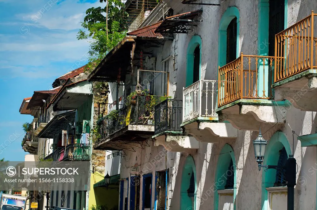 Old city casco viejo, San Felipe district, Panama City  Panama.