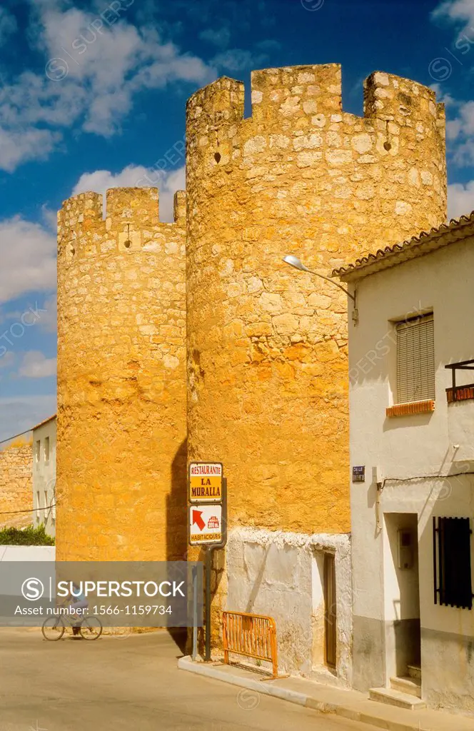 Chinchilla town gate,Belmonte,Cuenca province,Castilla La Mancha,the route of Don Quixote, Spain