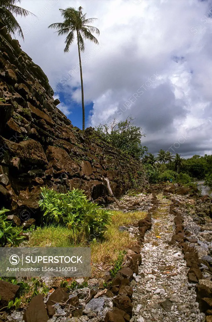 Ruined city of Nan Madol on Pohnpei Ponape, Federated States of Micronesia