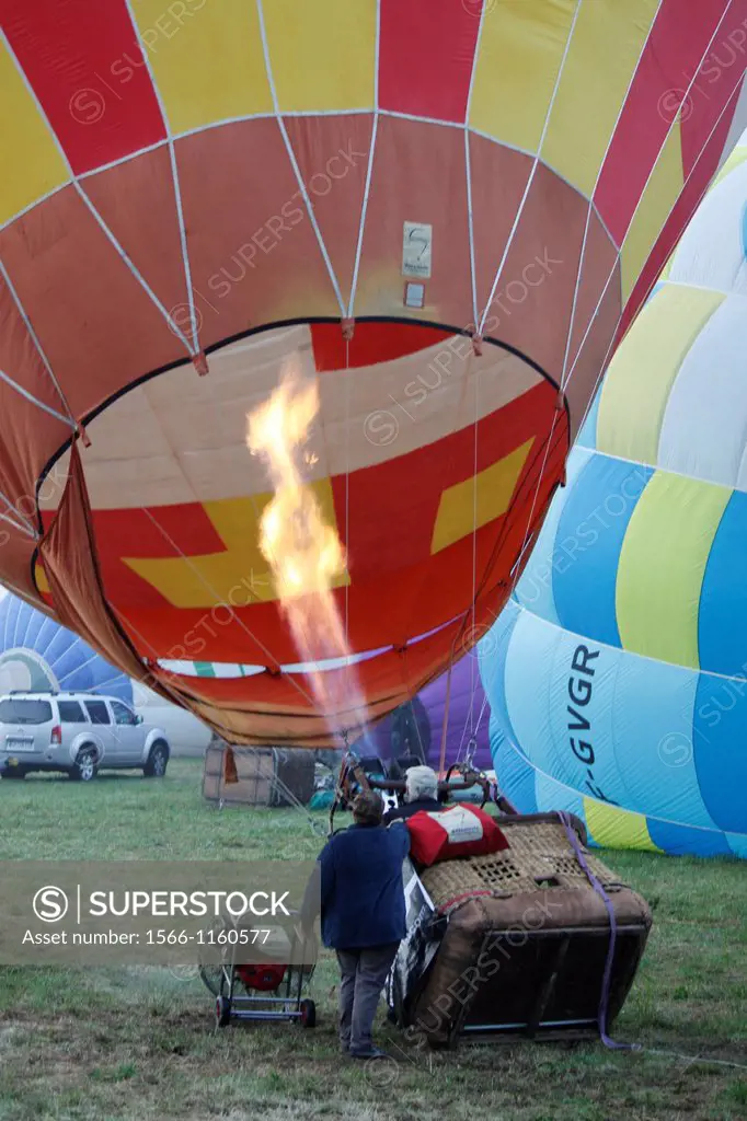Balloon, Coupe Icare, Saint Hilaire du Touvet, Isère, Rhône-Alpes, France.