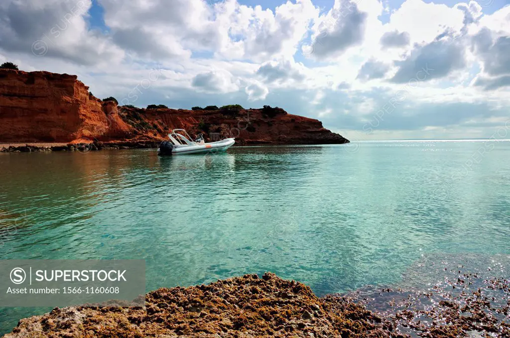 Es Bou Nou, Sa Caleta beach  Ibiza, Balearic Islands, Spain