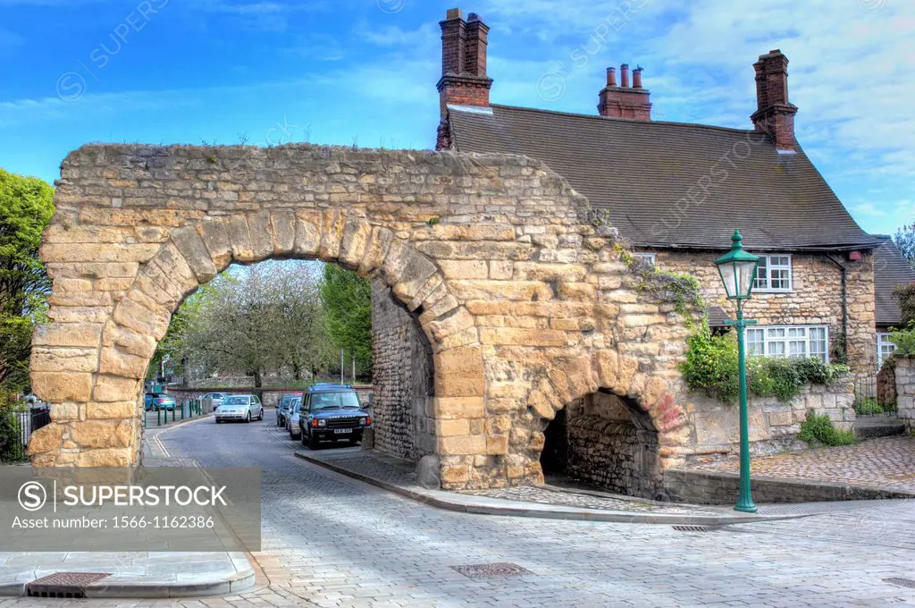 Newport Arch, Lincoln, Lincolnshire, England, UK
