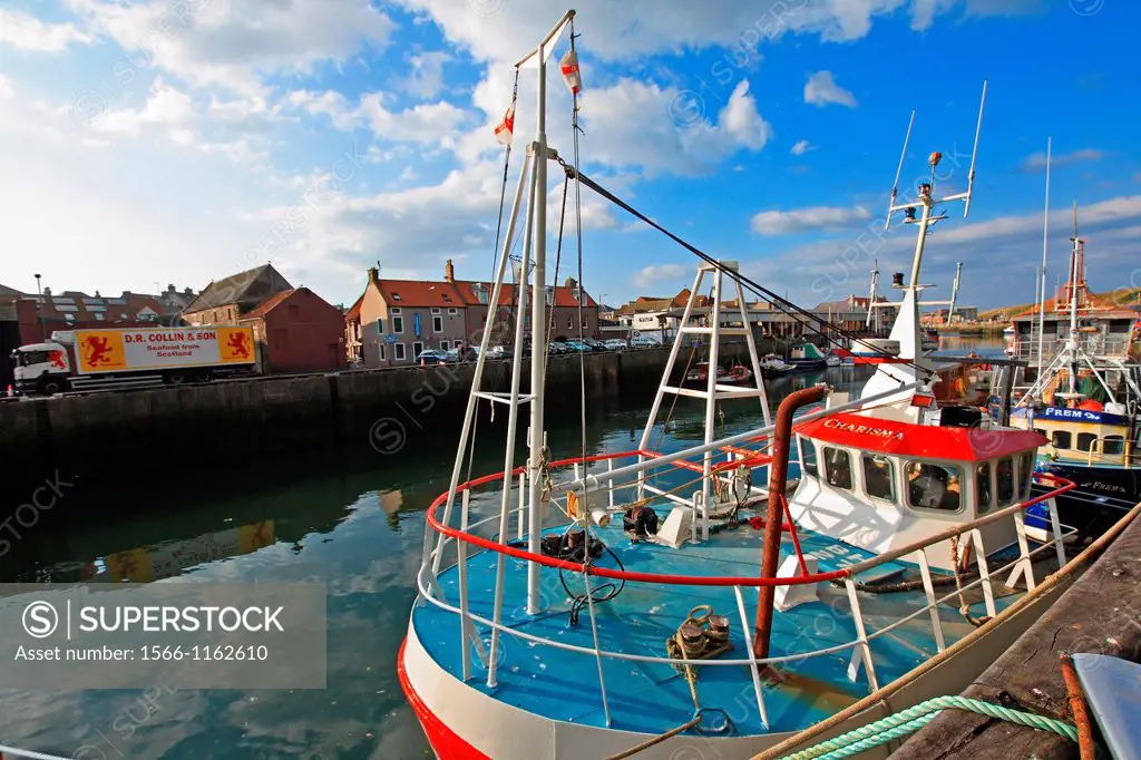 Eymouth, small fishing town, Scotland