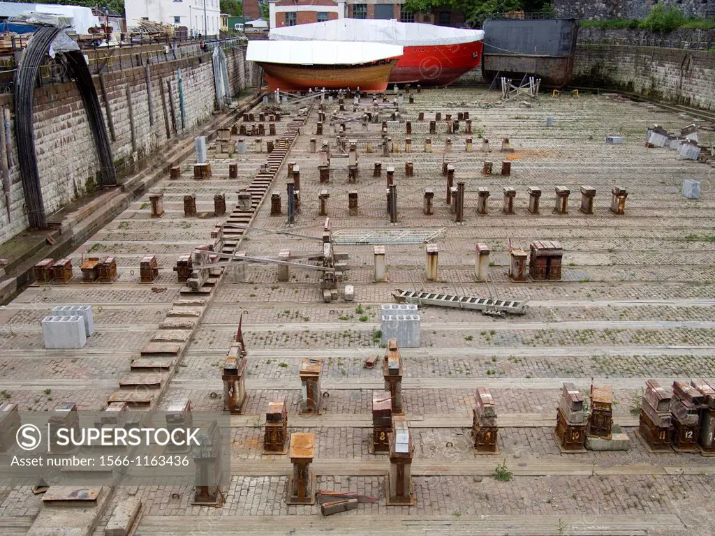 Dry dock for repairing boats in Suomenlinna, Finland