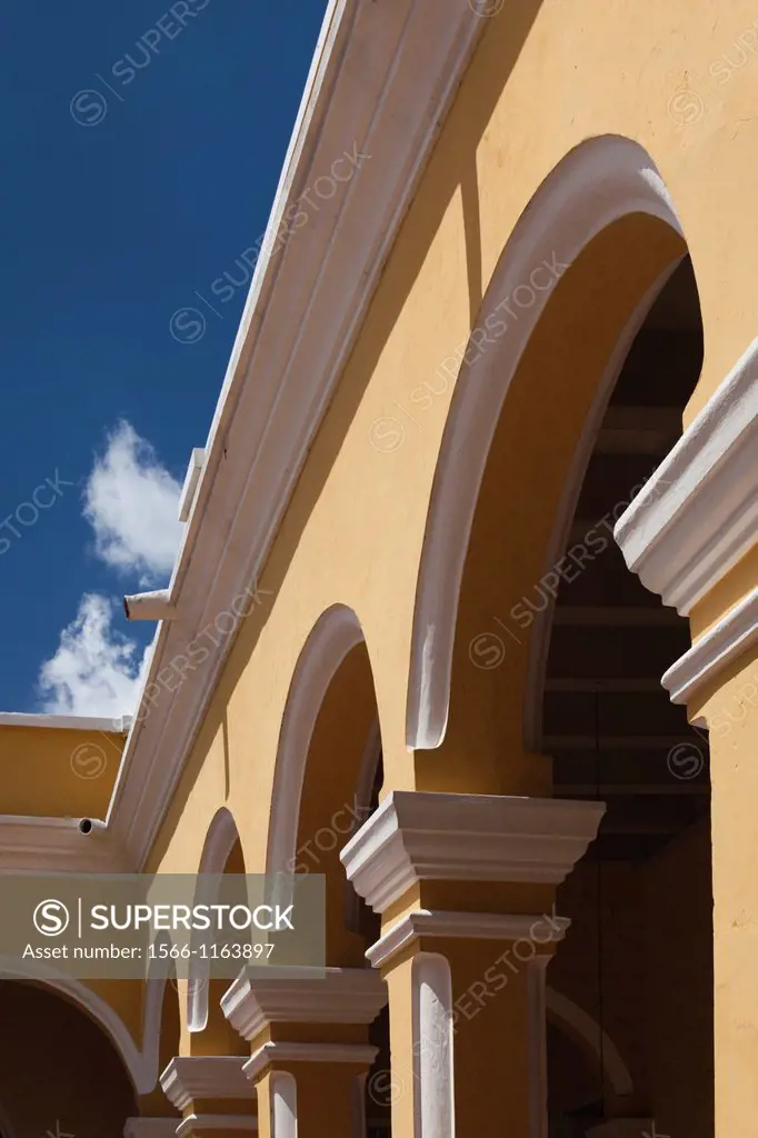 Cuba, Sancti Spiritus Province, Trinidad, Museo Historico Municipal Museum, arches