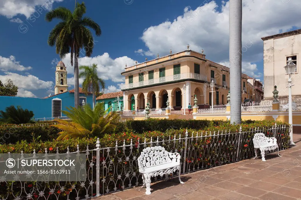 Cuba, Sancti Spiritus Province, Trinidad, Plaza Mayor
