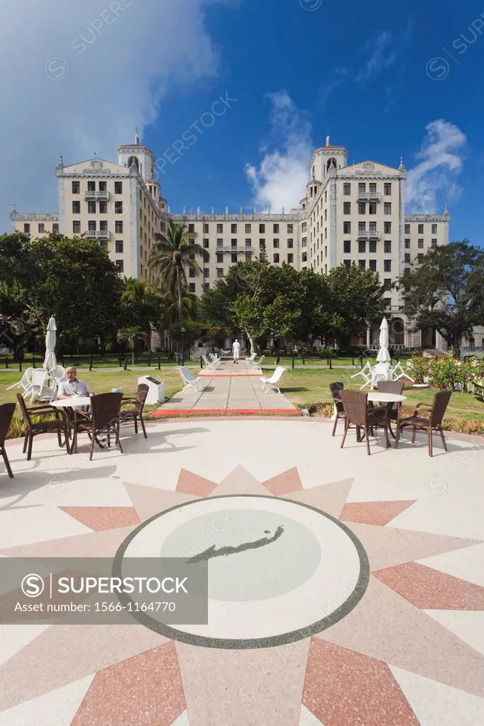 Cuba, Havana, Vedado, Hotel Nacional, exterior