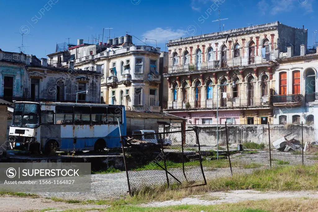 Cuba, Havana, Havana Vieja, Old Havana buidlings
