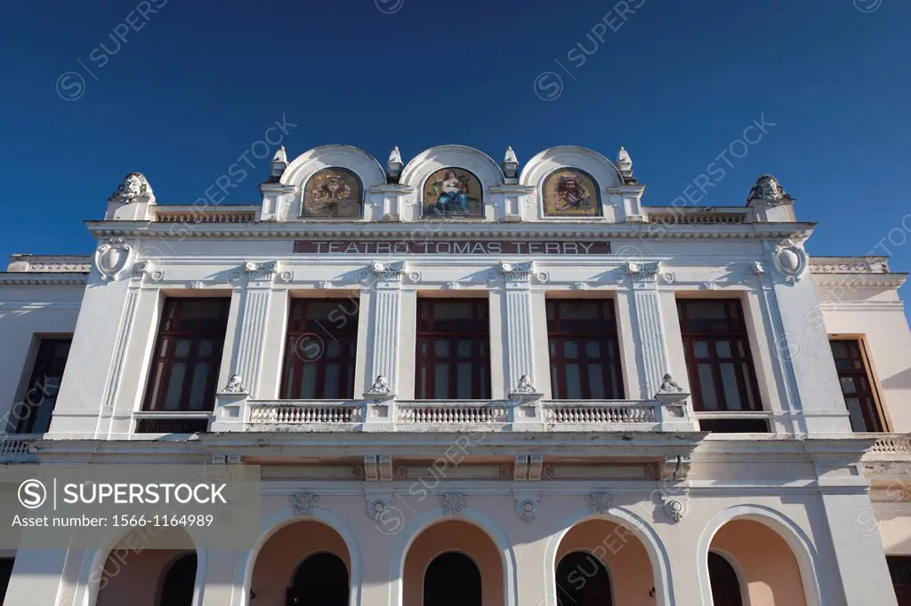Cuba, Cienfuegos Province, Cienfuegos, Teatro Tomas Terry theater