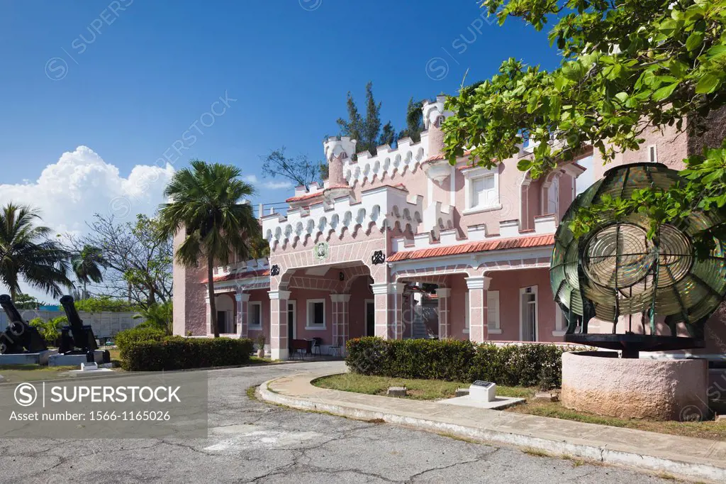 Cuba, Cienfuegos Province, Cienfuegos, Museo Historico Naval Nacional, naval museum, site of anti-Batista naval uprising on September 5, 1957, buildin...