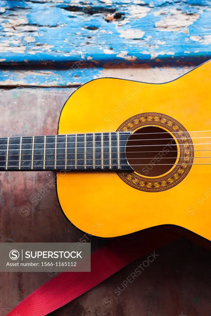 Cuba, Sancti Spiritus Province, Trinidad, Cuban guitar