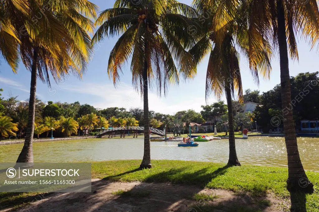 Cuba, Matanzas Province, Varadero, Parque Josone park