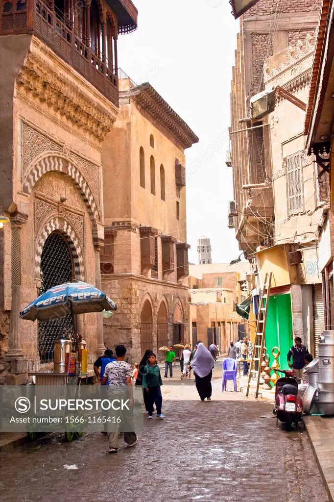 Al-Muizz li-Din Allah Street, city of Cairo, Egypt
