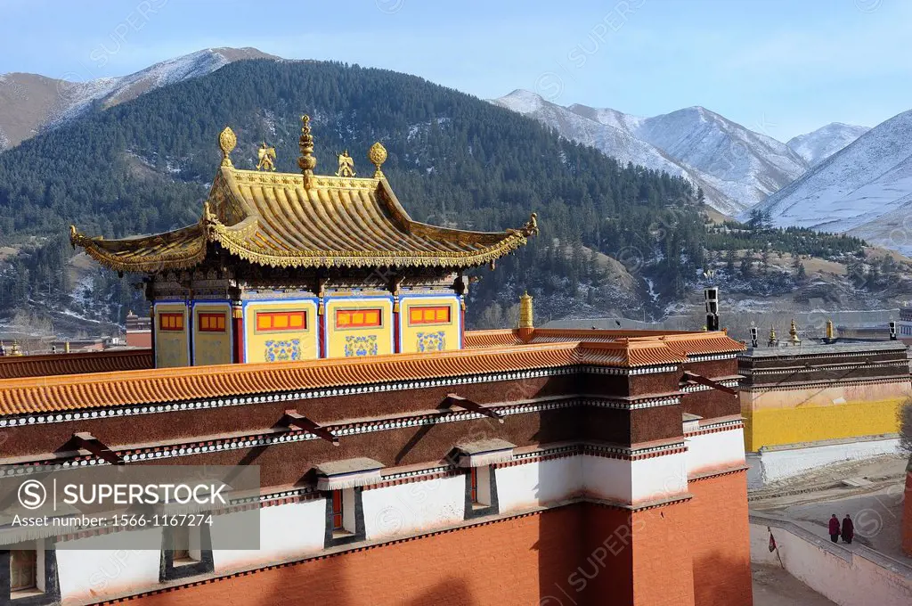 China, Gansu, Amdo, Xiahe, Monastery of Labrang Labuleng Si