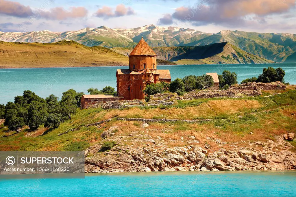10th century Armenian Orthodox Cathedral of the Holy Cross on Akdamar Island, Lake Van Turkey 83