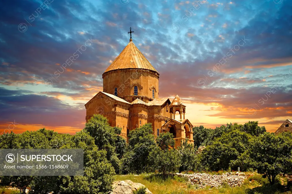 10th century Armenian Orthodox Cathedral of the Holy Cross on Akdamar Island, Lake Van Turkey 49