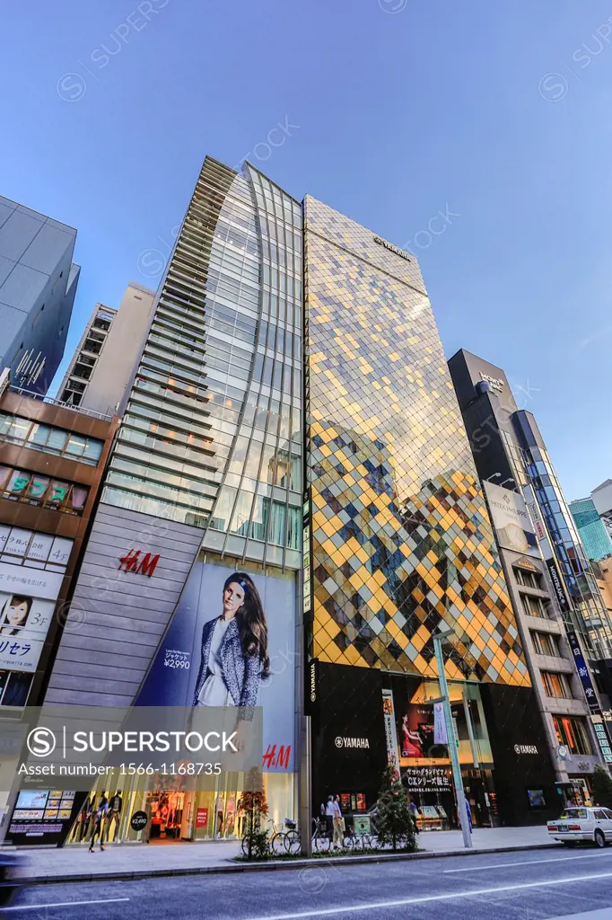 Japan , Tokyo City, Ginza District, Chuo Avenue ,