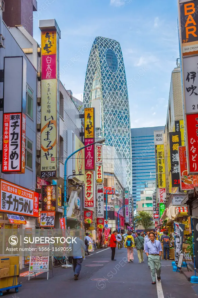 Japan , Tokyo City, Shinjuku District , electric town, Cocoon Tower Bldg