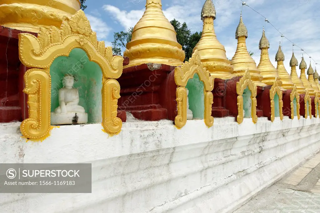 The Bawgyo Pagoda, in Thibaw also known as Hsipaw is a very Shan-style Paya from the 12th century  The legend has it that the king of celestial gave K...