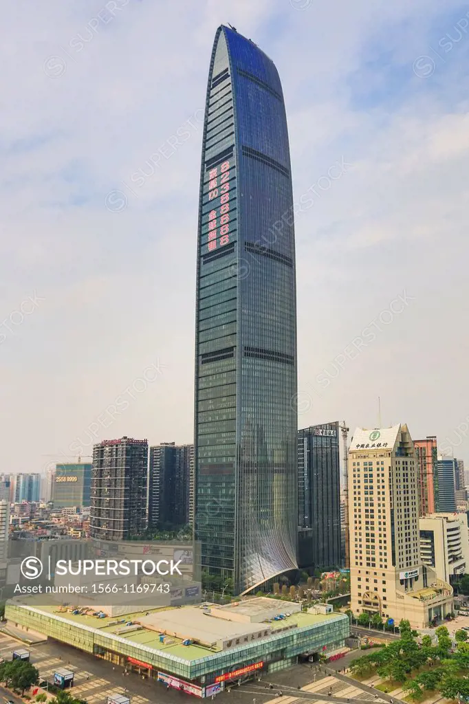 China , Shenzhen City,Shennan Road ,KK 100 Tower
