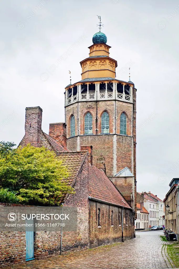 Jeruzalemkerk, Church, Brugge, Bruges, Flanders, Belgium.