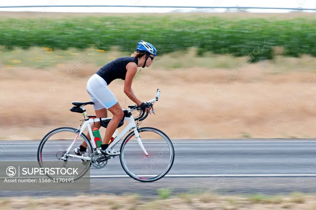 Juliana Buhring on her quest to be the first woman to cycle around the globe near the city of Filer in southern Idaho
