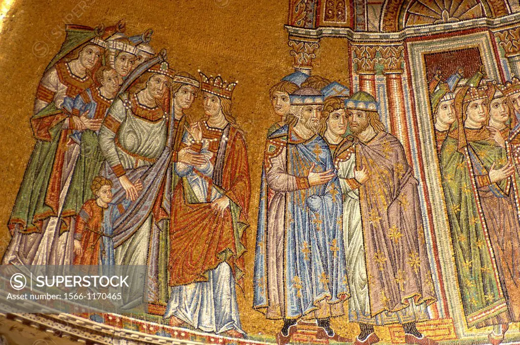 Translation Of The Body Of St Mark Mosaic - Basilica - Venice