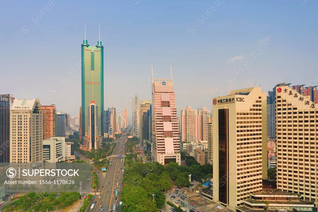China , Shenzhen City,Shennan Road East , Shun Hing Tower