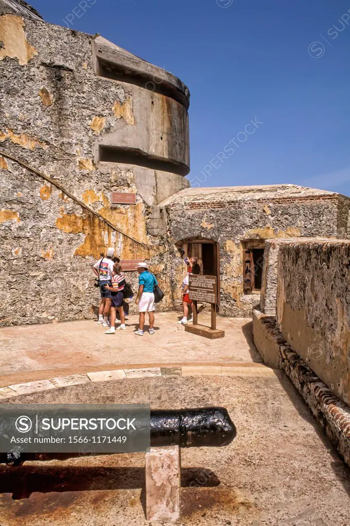 Castle of Morro Old San Juan Puerto Rico
