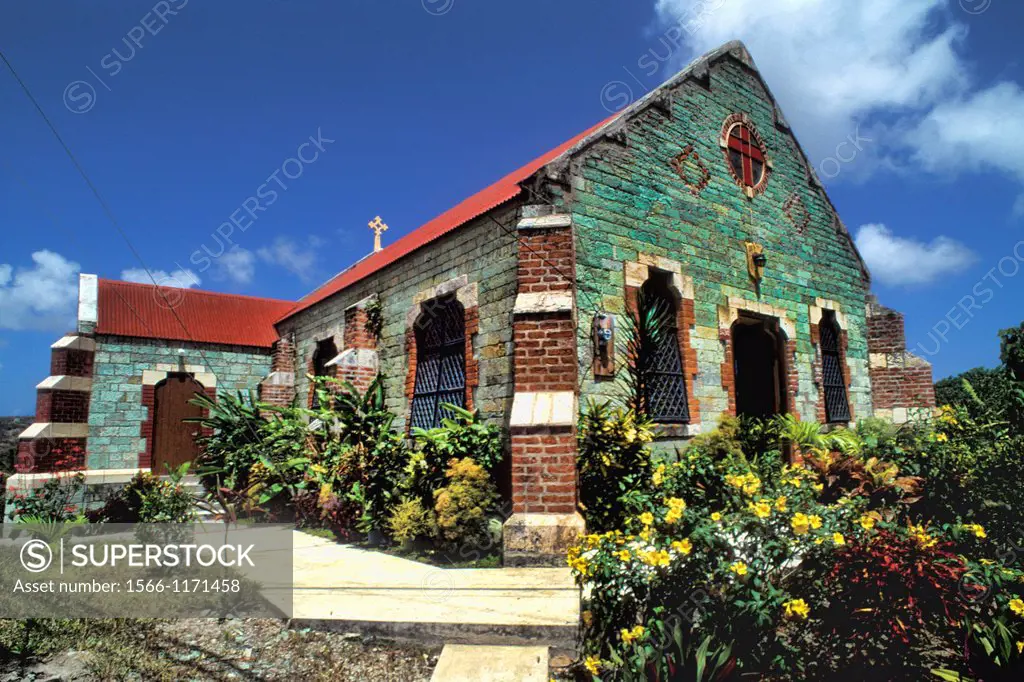 St  Barnibus Anglican Church at Liberta Antigua