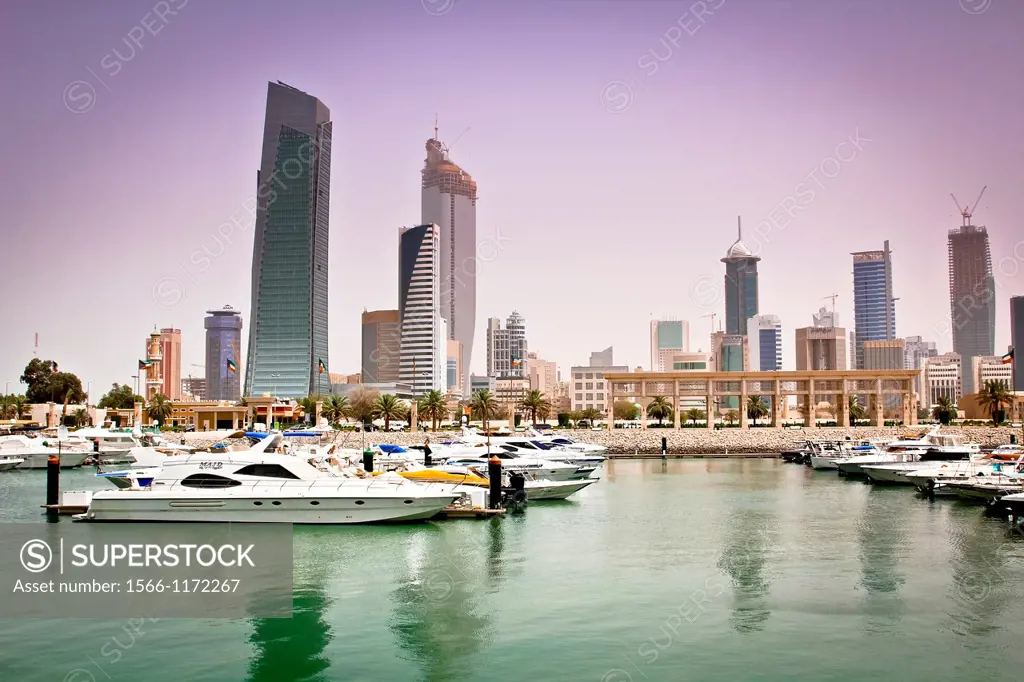 skyline at Souk Sharq Marina, , Kuwait, Kuwait City