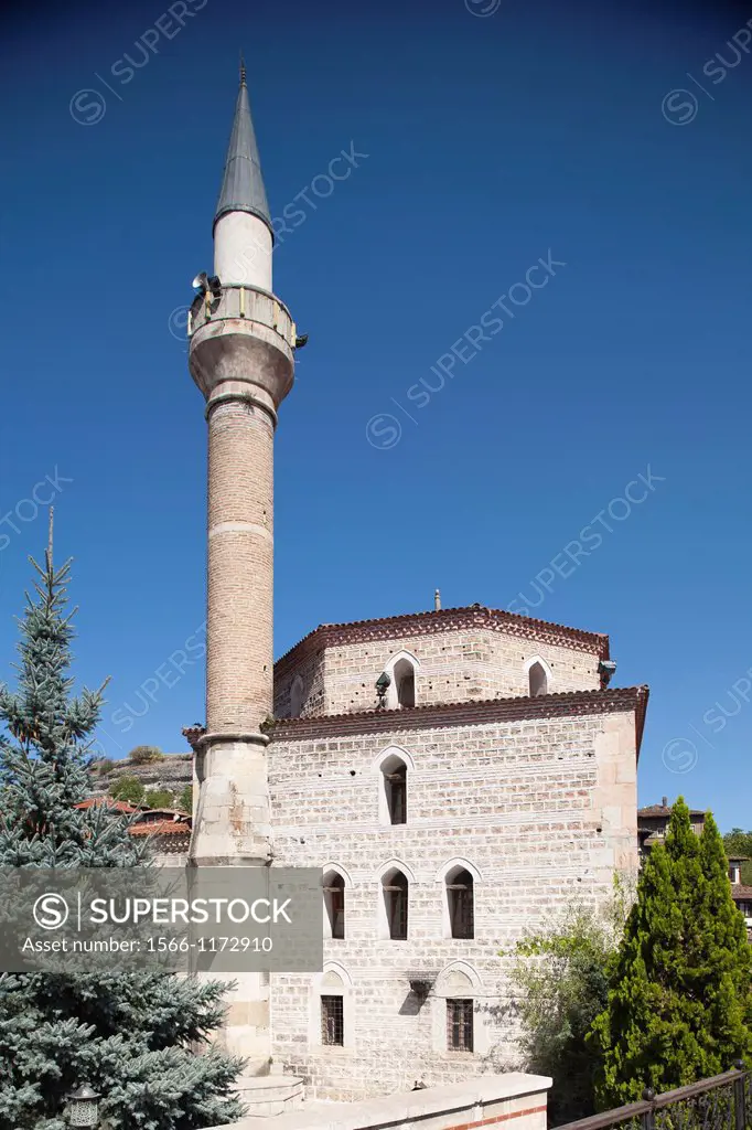 asia, turkey, central anatolia, ancient town of safranbolu, kazdaglioglu camii