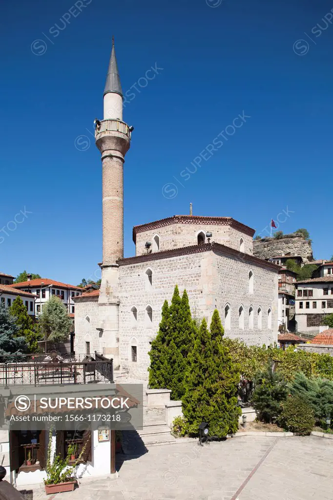 asia, turkey, central anatolia, ancient town of safranbolu, kazdaglioglu camii